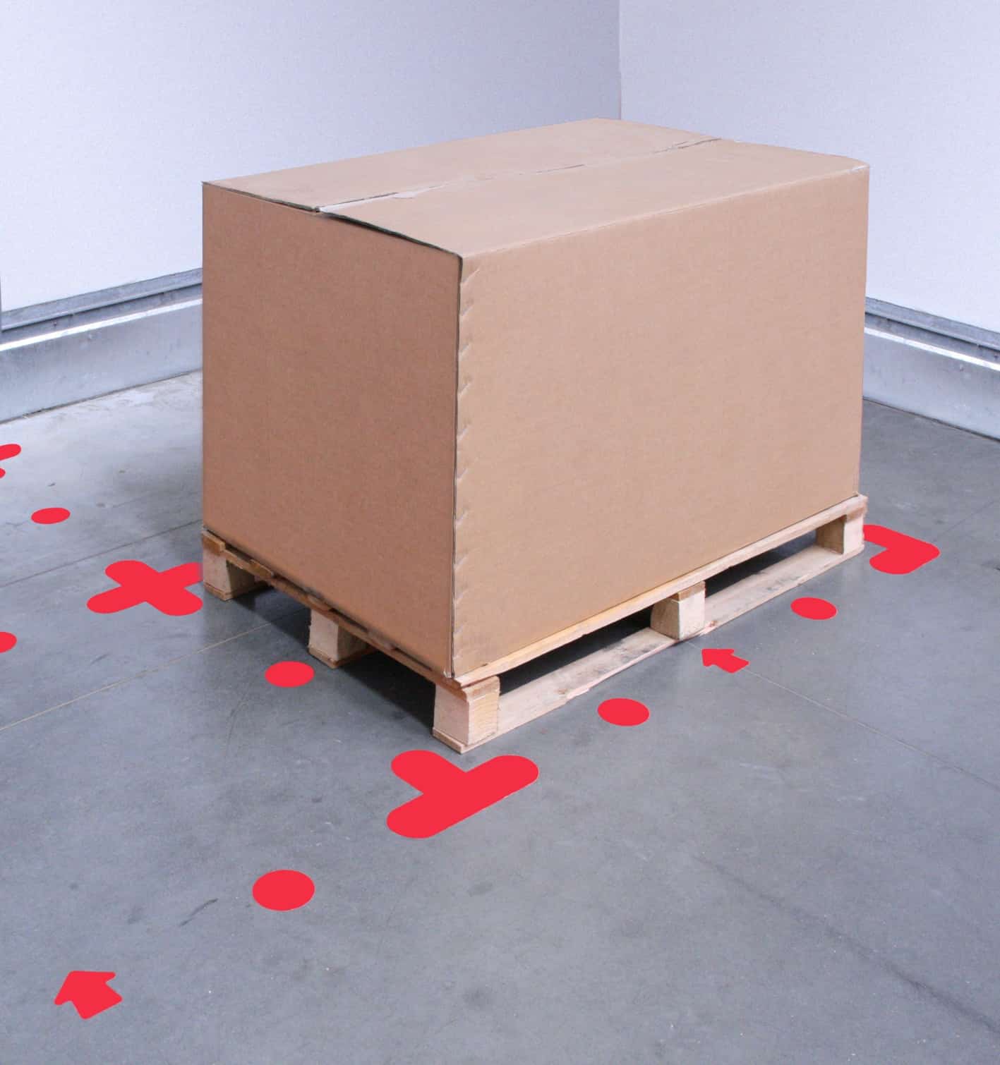 Floor signage and floor graphic markers