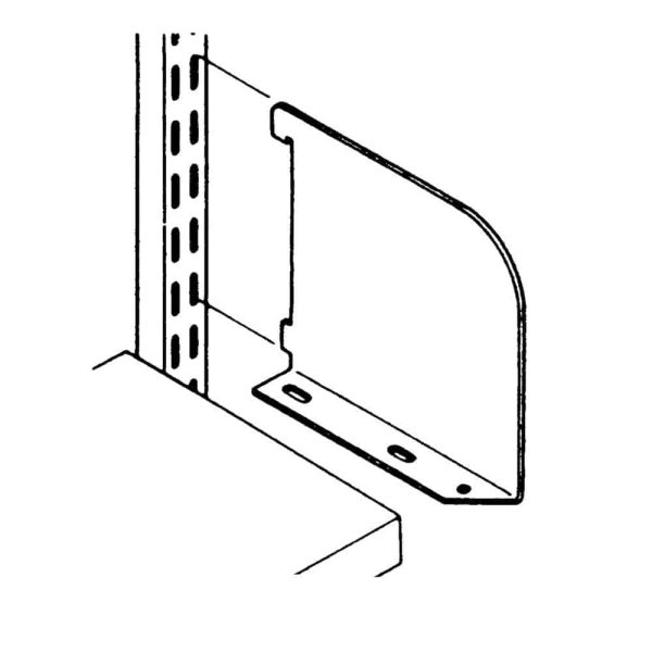 Wall Mounted Shelf Ends Racking 365
