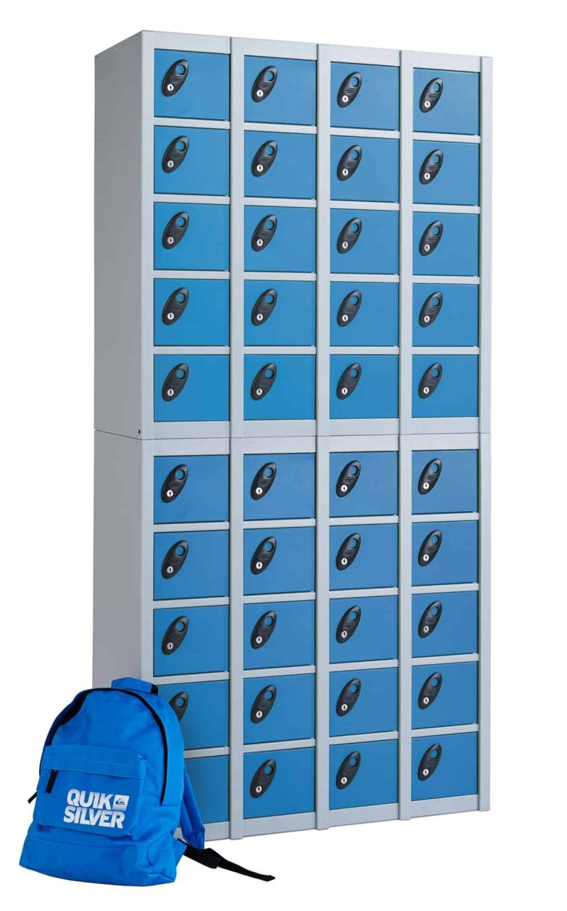 20 Multi Door Low Stackable Lockers