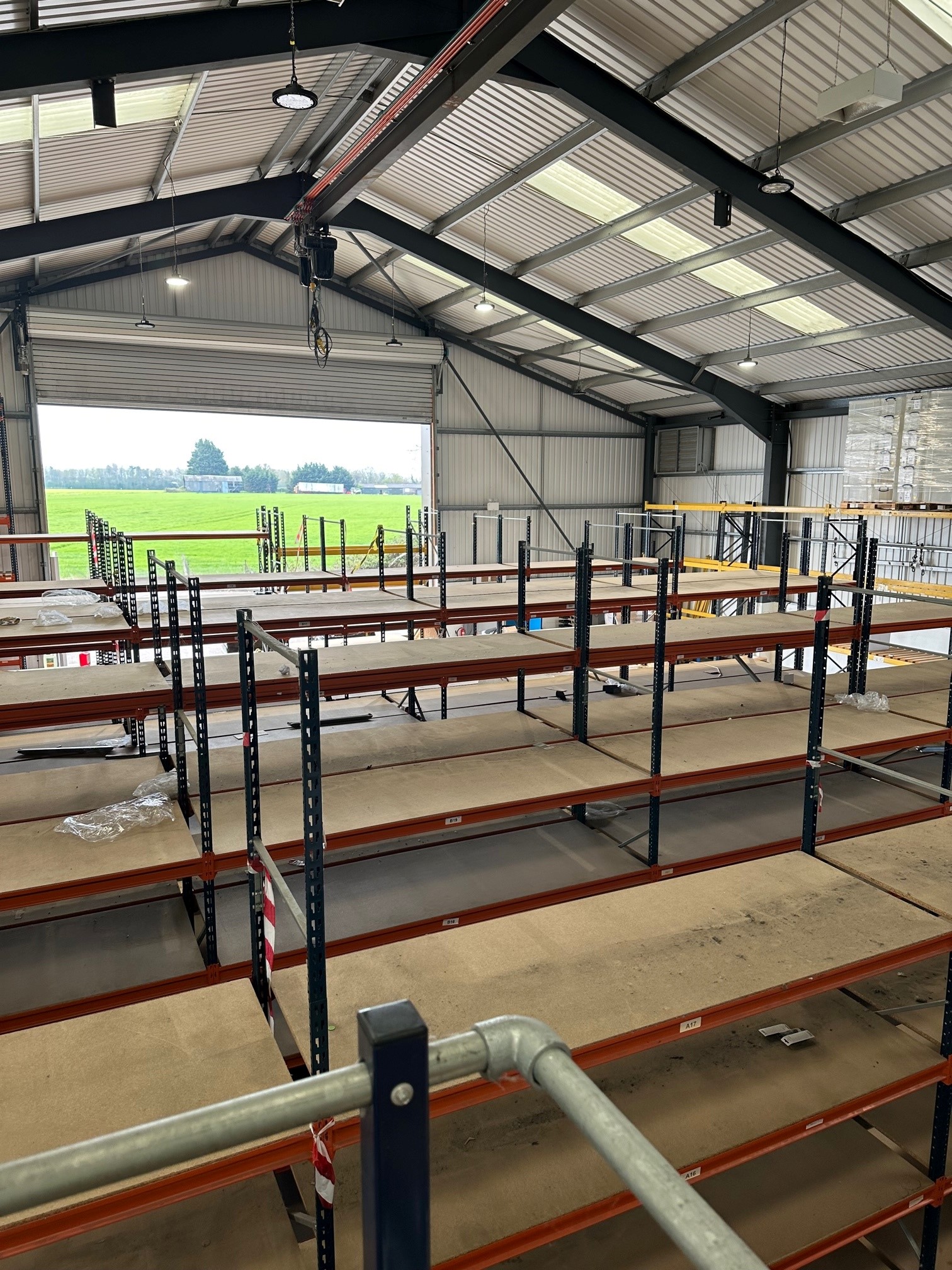 Used Longspan Shelving Racking 365