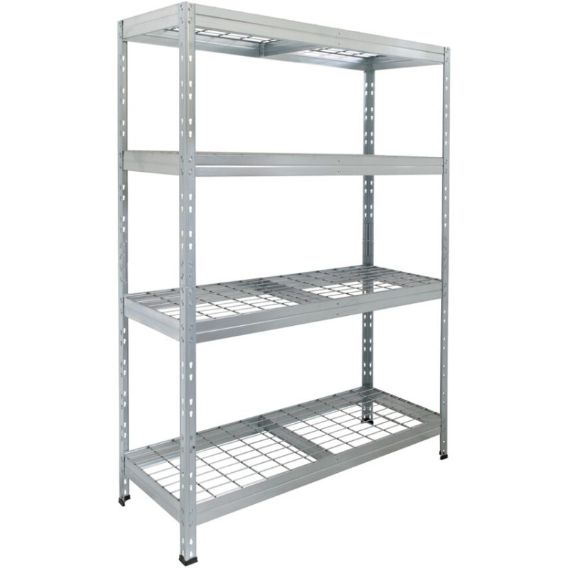 Heavy Duty Galvanised Shelving 300kgs UDL - Racking 365